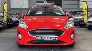 2017 Ford Fiesta 1.1 Ti-Vct Zetec Red 5dr Satnav+cruise+6stamps in Red — image 3