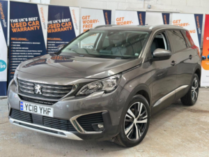 2018 Peugeot 5008 1.2 Puretech Allure Eat Euro 6 (s/s) 5dr in Grey — image 2
