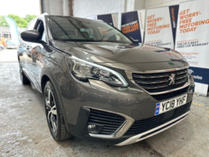 2018 Peugeot 5008 1.2 Puretech Allure Eat Euro 6 (s/s) 5dr in Grey — image 5