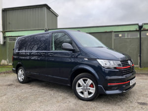 2021 Volkswagen Transporter 2.0 Tdi T30 Startline Swb 110 Bhp in Blue — image 3
