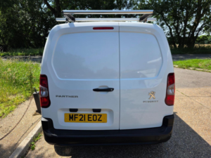 2021 Peugeot Partner 1.5 Bluehdi 1000 Professional Standard Panel Van Swb Euro 6 5dr in White — image 4
