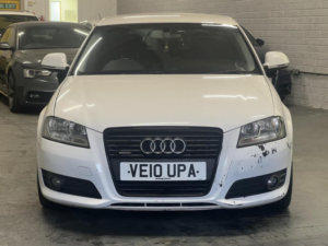 2010 Audi A3 2.0 Tdi Sport Sportback 5dr Diesel Manual Euro 5 (s/s) (140 Ps) in White — image 2
