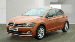 2020 Volkswagen Polo 1.0 Tsi Sel Euro 6 (s/s) 5dr in Orange — image 3
