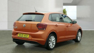 2020 Volkswagen Polo 1.0 Tsi Sel Euro 6 (s/s) 5dr in Orange — image 5