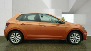 2020 Volkswagen Polo 1.0 Tsi Sel Euro 6 (s/s) 5dr in Orange — image 6