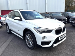 2016 BMW X1 2.0 18d Sport Sdrive Euro 6 (s/s) 5dr in White — image 3