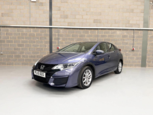 2015 Honda Civic 1.8 I-Vtec S Euro 6 (s/s) 5dr in Blue — image 3