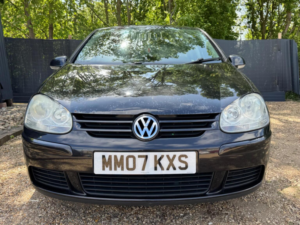 2007 Volkswagen Golf 1.9 Tdi Match 5dr in Black — image 3