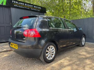 2007 Volkswagen Golf 1.9 Tdi Match 5dr in Black — image 6