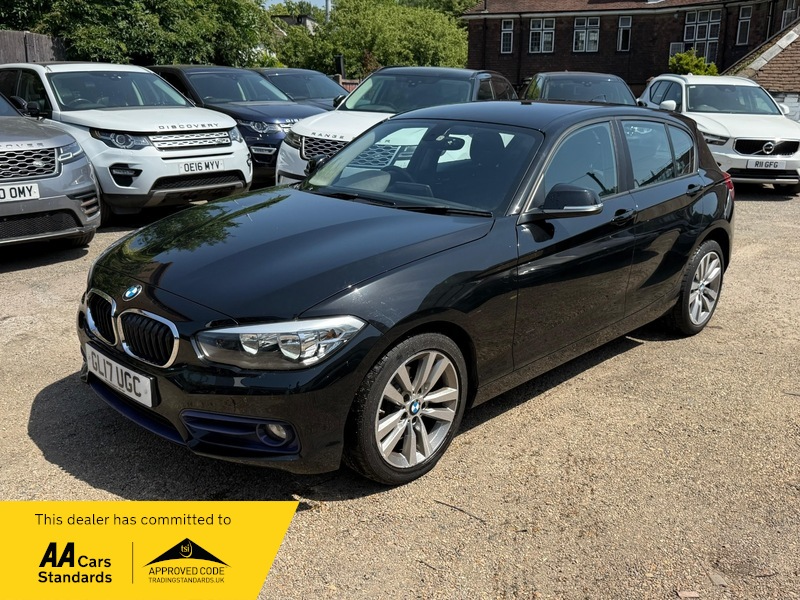 2017 BMW 1 Series 116d Sport in Black — image 1