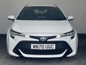 2020 Toyota Corolla 1.8 Vvt-H Icon Touring Sports CVT Euro 6 (s/s) 5dr in White — image 2