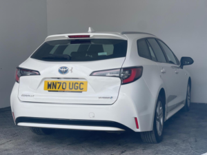 2020 Toyota Corolla 1.8 Vvt-H Icon Touring Sports CVT Euro 6 (s/s) 5dr in White — image 6