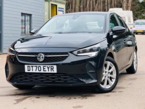 2021 Vauxhall Corsa 1.2 Se Euro 6 5dr in Black — image 3