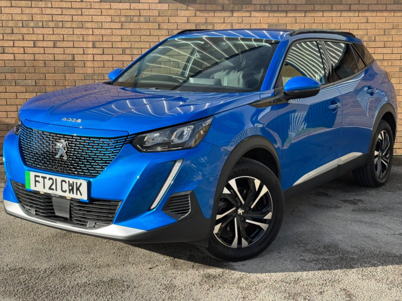 2021 Peugeot 2008 50kwh Allure Auto 5dr in Blue — image 1