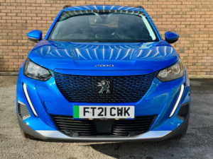 2021 Peugeot 2008 50kwh Allure Auto 5dr in Blue — image 2