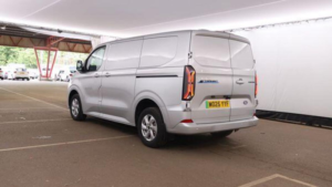 2025 Ford E-Transit Custom 320 65kwh Limited Auto L1 H1 5dr in Silver — image 6