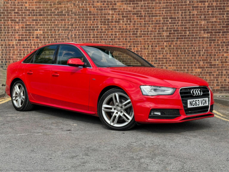 2014 Audi A4 2.0 Tdi S Line Euro 5 (s/s) 4dr in Red — image 1