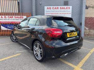 2018 Mercedes-Benz A Class 2.1 A200d Amg Line Euro 6 (s/s) 5dr in Black — image 5