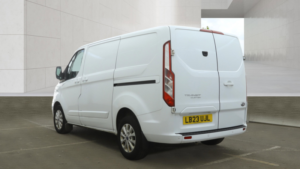 2023 Ford Transit Custom 2.0 300 Ecoblue Limited Panel Van 5dr Diesel Manual L1 H1 Euro 6 130 Ps in White — image 4