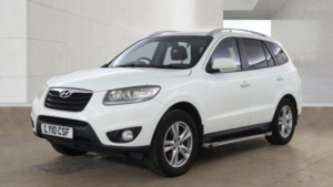 2010 Hyundai Santa Fe 2.2 Crdi Premium Auto 4WD Euro 5 5dr (7 Seat) in White — image 2
