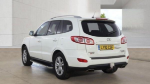 2010 Hyundai Santa Fe 2.2 Crdi Premium Auto 4WD Euro 5 5dr (7 Seat) in White — image 3