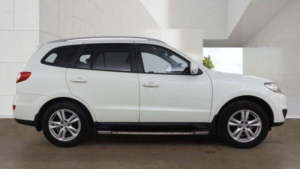 2010 Hyundai Santa Fe 2.2 Crdi Premium Auto 4WD Euro 5 5dr (7 Seat) in White — image 5