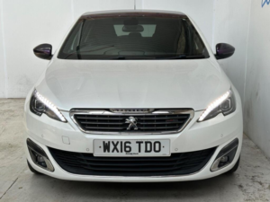 2016 Peugeot 308 1.6 Bluehdi Gt Line Euro 6 (s/s) 5dr in White — image 2