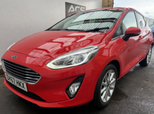2017 Ford Fiesta 1.0t Ecoboost Titanium Hatchback 5dr Petrol Manual Euro 6 (s/s) (125 Ps) in Red — image 2