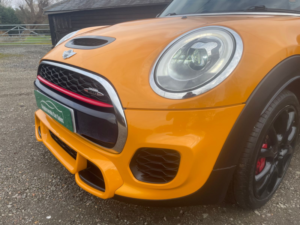 2015 MINI Hatch 2.0l John Cooper Works Hatchback 3dr Petrol Automatic Euro 6 (228 Bhp) in Orange — image 4