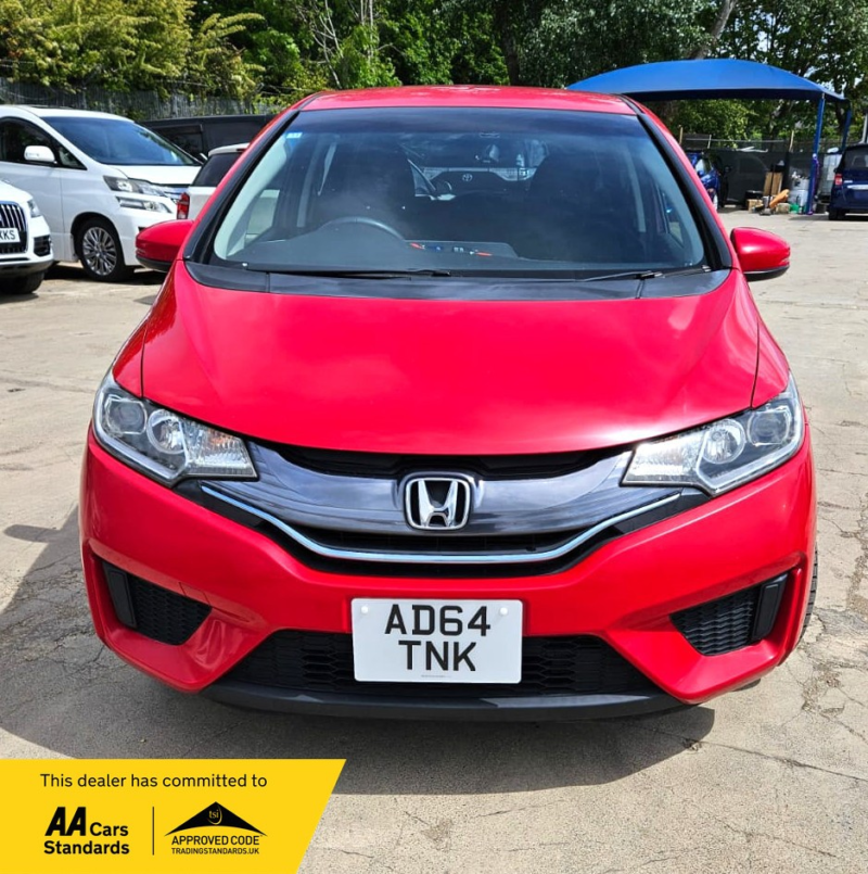 2014 Honda Fit 1.5l Hybrid- Ulez/caz Pass- Free 18months Gold Warranty & 12months Aa Breakdown Cover in Red — image 1