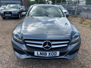 2018 Mercedes-Benz C Class 1.6 C200d Se Executive Edition Euro 6 (s/s) 5dr in Grey — image 2