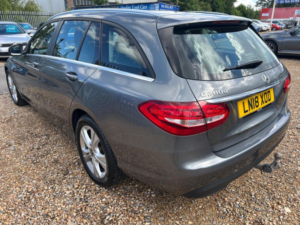 2018 Mercedes-Benz C Class 1.6 C200d Se Executive Edition Euro 6 (s/s) 5dr in Grey — image 5