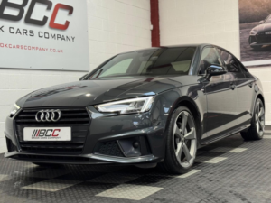 2019 Audi A4 2.0 Tdi 40 Black Edition S Tronic Euro 6 (s/s) 4dr in Grey — image 5