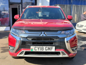 2018 Mitsubishi Outlander 2.4h Twinmotor 13.8kwh 4h CVT 4WD Euro 6 (s/s) 5dr in Red — image 3