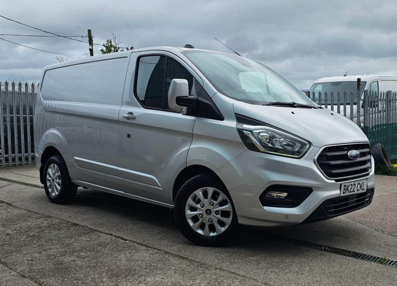 2022 Ford Transit Custom 2.0 300 Ecoblue Limited L1 H1 Euro 6 (s/s) 5dr in Silver — image 1