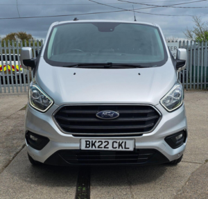 2022 Ford Transit Custom 2.0 300 Ecoblue Limited L1 H1 Euro 6 (s/s) 5dr in Silver — image 2