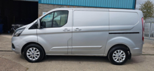 2022 Ford Transit Custom 2.0 300 Ecoblue Limited L1 H1 Euro 6 (s/s) 5dr in Silver — image 5