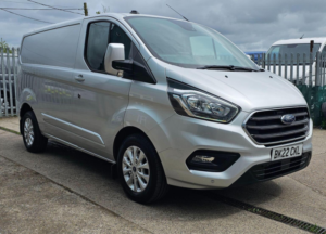 2022 Ford Transit Custom 2.0 300 Ecoblue Limited L1 H1 Euro 6 (s/s) 5dr in Silver — image 6