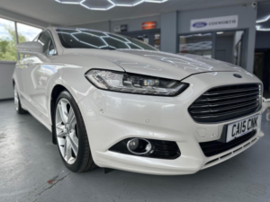 2015 Ford Mondeo 2.0 Tdci Titanium Euro 6 (s/s) 5dr in White — image 2