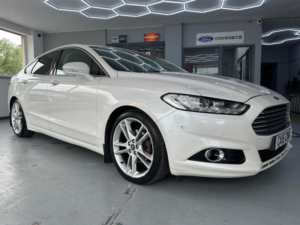 2015 Ford Mondeo 2.0 Tdci Titanium Euro 6 (s/s) 5dr in White — image 5