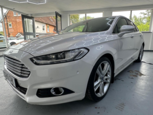 2015 Ford Mondeo 2.0 Tdci Titanium Euro 6 (s/s) 5dr in White — image 6