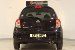 2012 Nissan Micra 1.2 12v Acenta CVT Euro 5 5dr in Purple — image 4