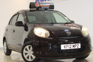 2012 Nissan Micra 1.2 12v Acenta CVT Euro 5 5dr in Purple — image 5