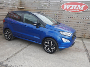 2018 Ford Ecosport 1.0t Ecoboost St-Line SUV 5dr Petrol Manual Euro 6 (s/s) (125 Ps) in Blue — image 3