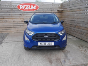 2018 Ford Ecosport 1.0t Ecoboost St-Line SUV 5dr Petrol Manual Euro 6 (s/s) (125 Ps) in Blue — image 4
