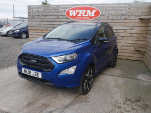 2018 Ford Ecosport 1.0t Ecoboost St-Line SUV 5dr Petrol Manual Euro 6 (s/s) (125 Ps) in Blue — image 5