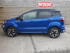 2018 Ford Ecosport 1.0t Ecoboost St-Line SUV 5dr Petrol Manual Euro 6 (s/s) (125 Ps) in Blue — image 6
