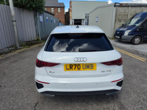 2020 Audi A3 1.5 Tfsi 35 S Line Sportback Euro 6 (s/s) 5dr in White — image 5