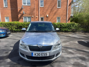 2014 Skoda Fabia 1.2 Se Euro 5 5dr in Silver — image 2