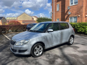 2014 Skoda Fabia 1.2 Se Euro 5 5dr in Silver — image 3